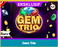 💎 GEM TRIO – Sensasi Slot Bertema Permata di MAINAKU!