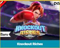 🥊 Knockout Riches Hadir di MAINAKU – Slot PG Soft Terbaru dengan Sensasi Menumpuk Kemenangan!