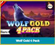 🐺 WOLF GOLD 4 PACK – Sensasi Slot 4 Matriks dari PRAGMATIC PLAY!