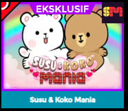 🎰 Susu & Koko Mania – Slot Pragmatic play dengan Runtuhan Seru & Hadiah Maksimal 5.000x!